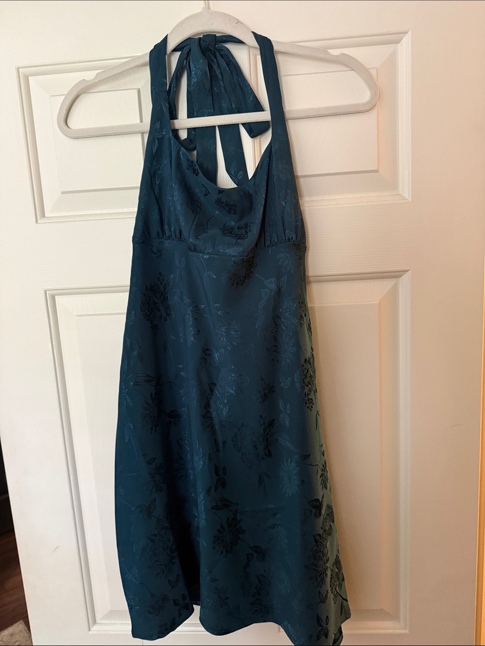 wild fable Teal Halter Mini Dress